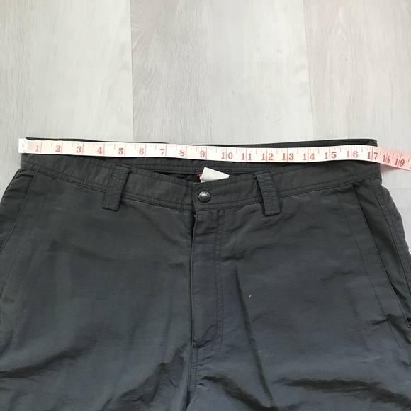 The North Face Mens Shorts Gray Flat Front Mens 36 - Picture 7 of 11